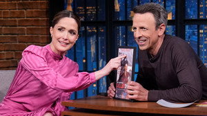 Late Night with Seth Meyers Season 13 :Episode 90  Rose Byrne, Ebon Moss-Bachrach