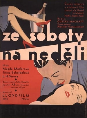Poster From Saturday to Sunday 1931