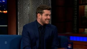 The Late Show with Stephen Colbert Season 7 :Episode 107  Michael Bublé, Rose Matafeo