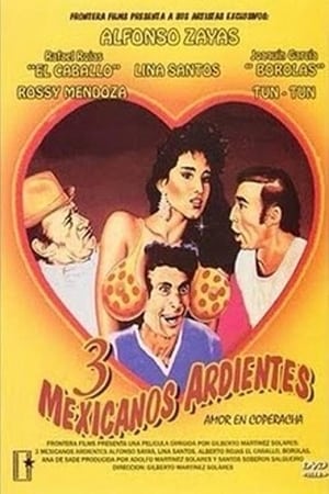 Poster Tres Mexicanos ardientes 1986