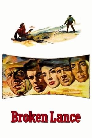 Poster Broken Lance 1954