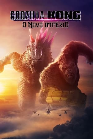 Poster Godzilla x Kong: O Novo Império 2024