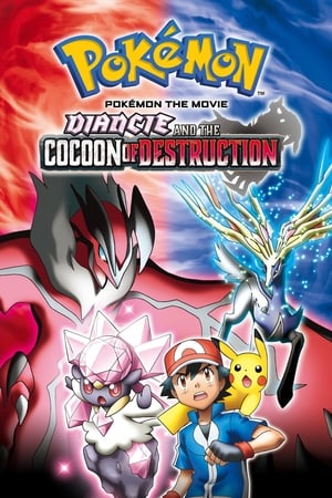 Poster Pokémon Filmen: Diance och förstörelsens kokong 2014