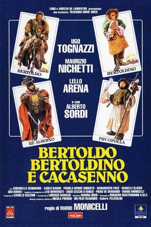 Poster Bertoldo, Bertoldino, and Cacasenno 1984