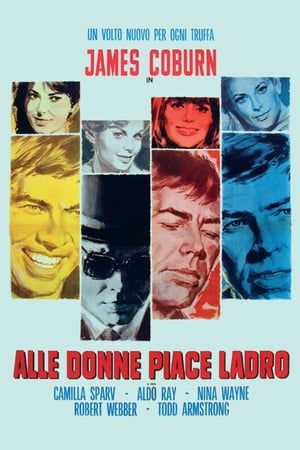 Poster Alle donne piace ladro 1966