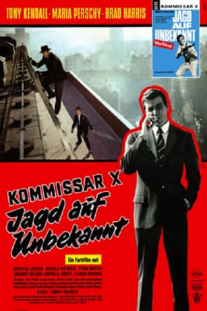 Poster Kommissar X - Jagd auf Unbekannt 1966