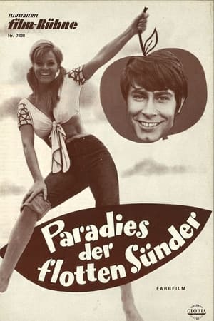 Poster Paradies der flotten Sünder 1968
