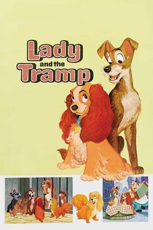 Poster Lady and the Tramp 1955