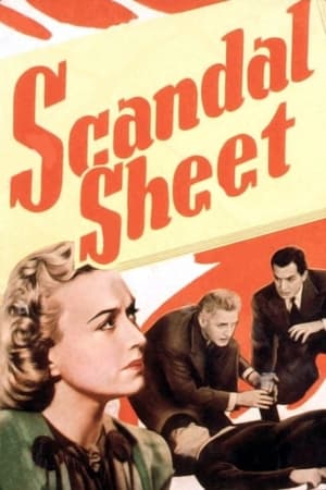 Poster Scandal Sheet 1939