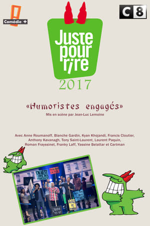 Poster Humoristes engagés : juste pour rire ! 2017