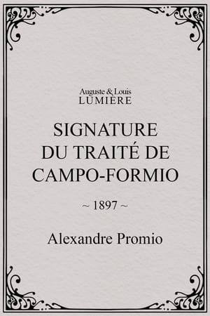 Image Signature du traité de Campo-Formio