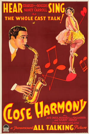 Poster Close Harmony 1929