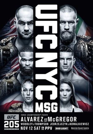 Poster UFC 205: Alvarez vs. McGregor 2016