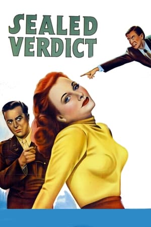 Poster Sealed Verdict 1948