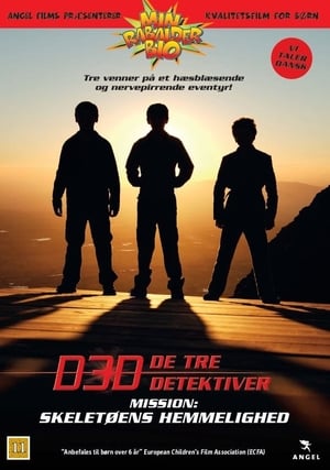 Poster De tre detektiver og Skeletøens hemmelighed 2007