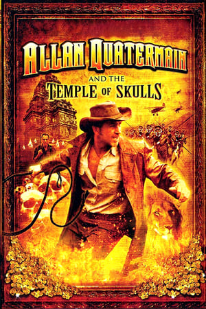 Poster Allan Quatermain y el Templo de las Calaveras 2008