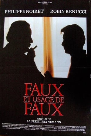 Poster Faux et usage de faux 1990