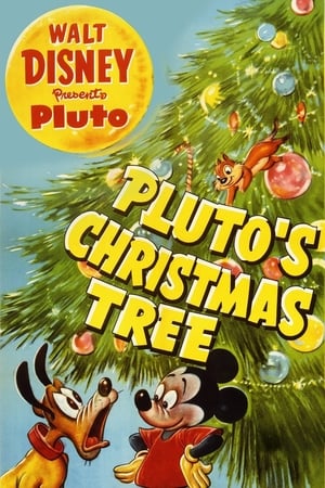 Image Pluto i choinka