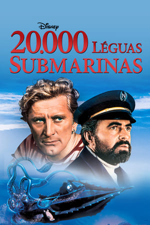 Poster Vinte Mil Léguas Submarinas 1954