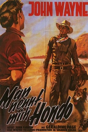 Poster Man nennt mich Hondo 1953
