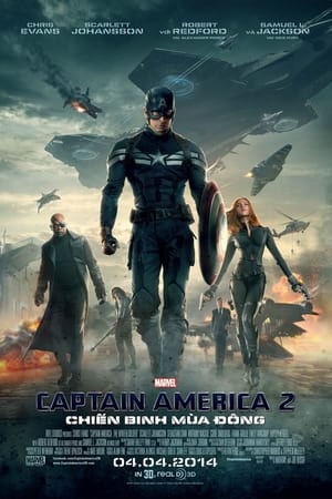 Poster Captain America: Chiến Binh Mùa Đông 2014