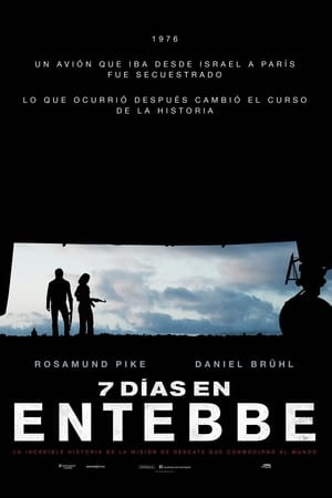 Poster 7 días en Entebbe 2018