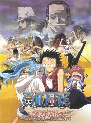 Poster One Piece: Saga de Arabasta - Los Piratas y la Princesa del Desierto 2007