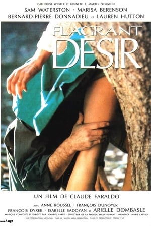 Poster Flagrant désir 1986