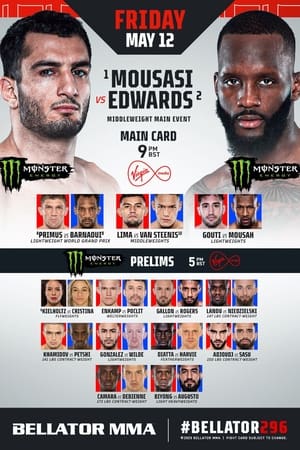 Télécharger Bellator 296: Mousasi vs. Edwards ou regarder en streaming Torrent magnet 