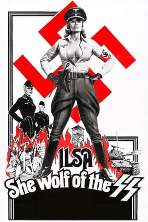 Poster Ilsa: Honvargen från SS 1975