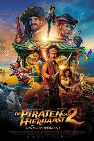 Poster De Piraten van Hiernaast II: De Ninja's van de Overkant 2022