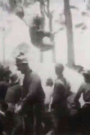 Poster Tossing a Nigger in a Blanket 1898