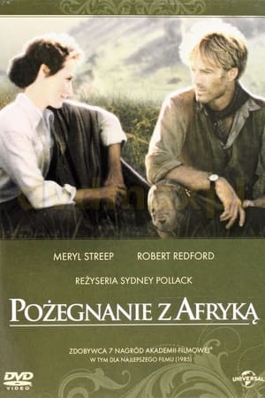 Poster Pożegnanie z Afryką 1985