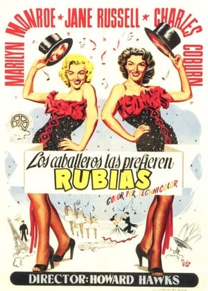 Poster Los caballeros las prefieren rubias 1953
