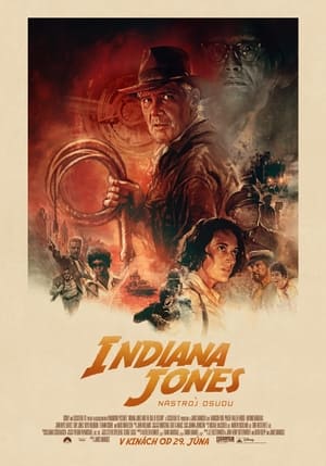 Poster Indiana Jones a Nástroj osudu 2023