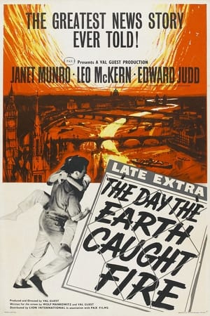 Poster Όταν η Γη πήρε φωτιά 1961