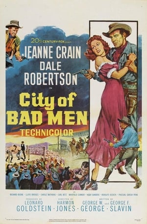 Poster City of Bad Men 1953