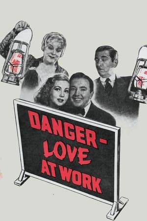 Poster Danger – Love at Work 1937