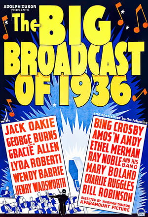 Poster The Big Broadcast of 1936 1935