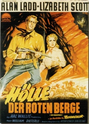 Poster Die Hölle der roten Berge 1951