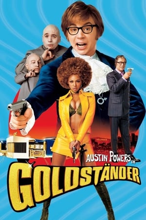 Poster Austin Powers in Goldständer 2002