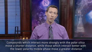 Foundations of Organic Chemistry Season 1 :Episode 35  Purifying by Chromatography