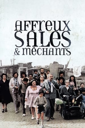 Poster Affreux, sales et méchants 1976