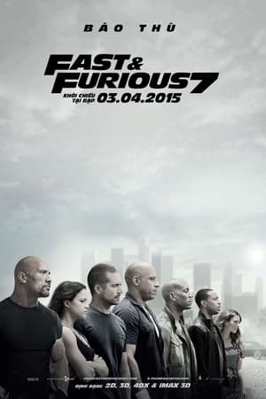 Poster Fast & Furious 7 2015