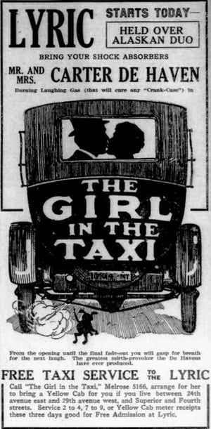 Image The Girl in the Taxi