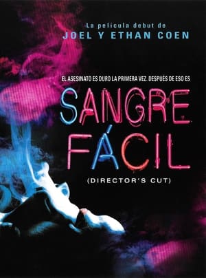 Poster Sangre fácil 1984