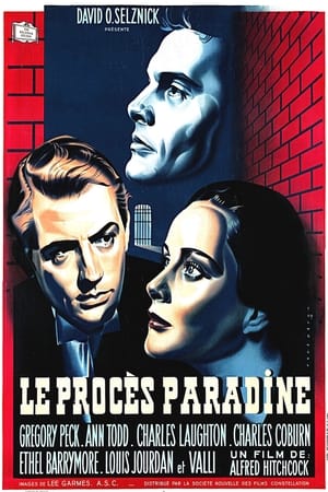Poster Le Procès Paradine 1947