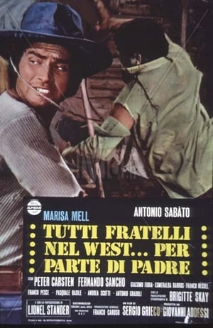 Poster Tutti fratelli nel west... per parte di padre 1972