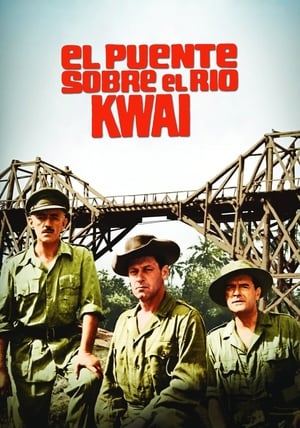 Poster El puente sobre el río Kwai 1957