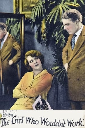 Poster The Girl Who Wouldn't Work 1925